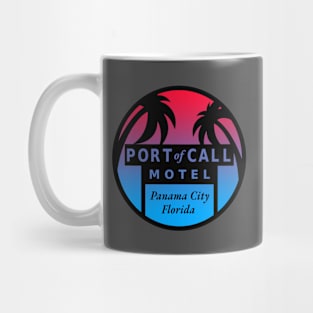 Port of Call Motel Panama City Beach Florida Mug